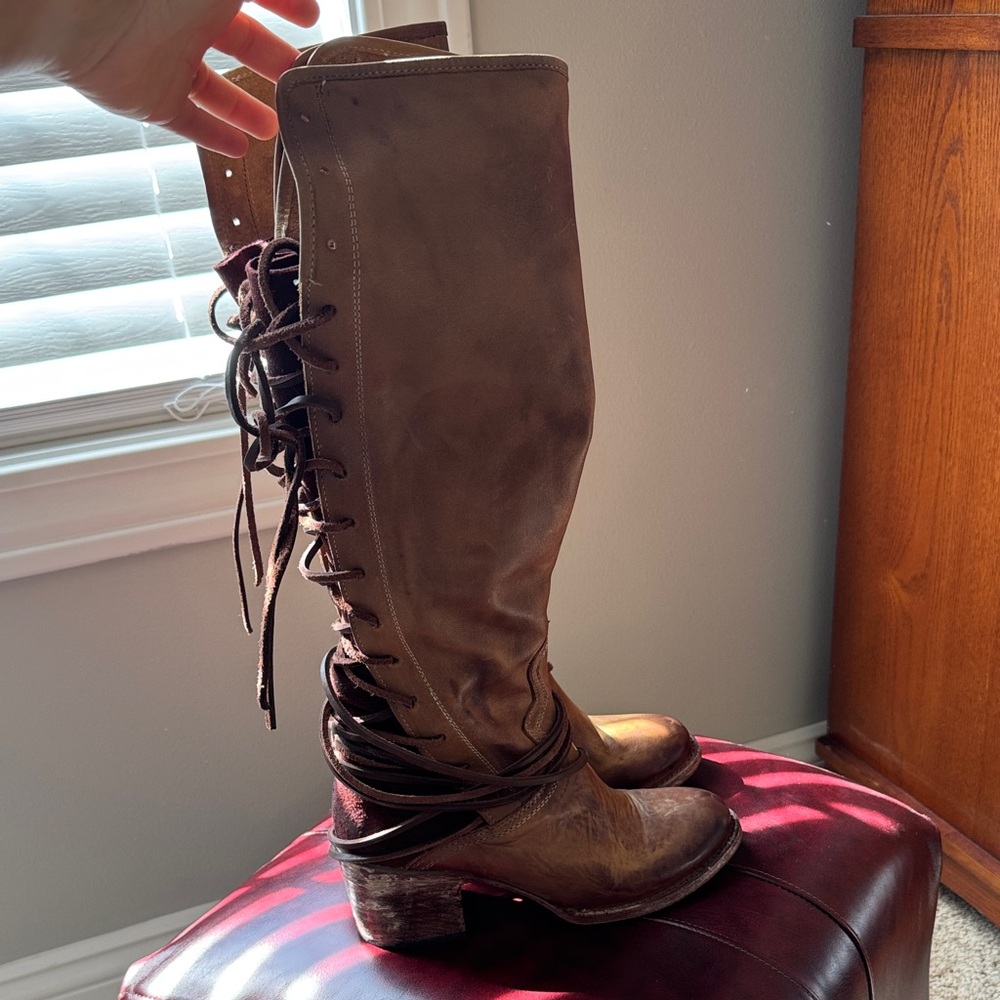 Freebird by Steven Brown Lace-Up Boots